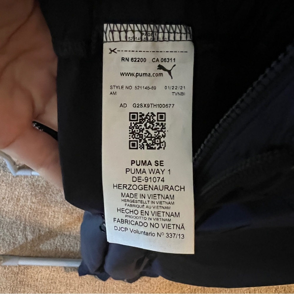 Goop x Puma Women's Windbreaker Jumpsuit in Dark Sapphire - Picture 11 of 12